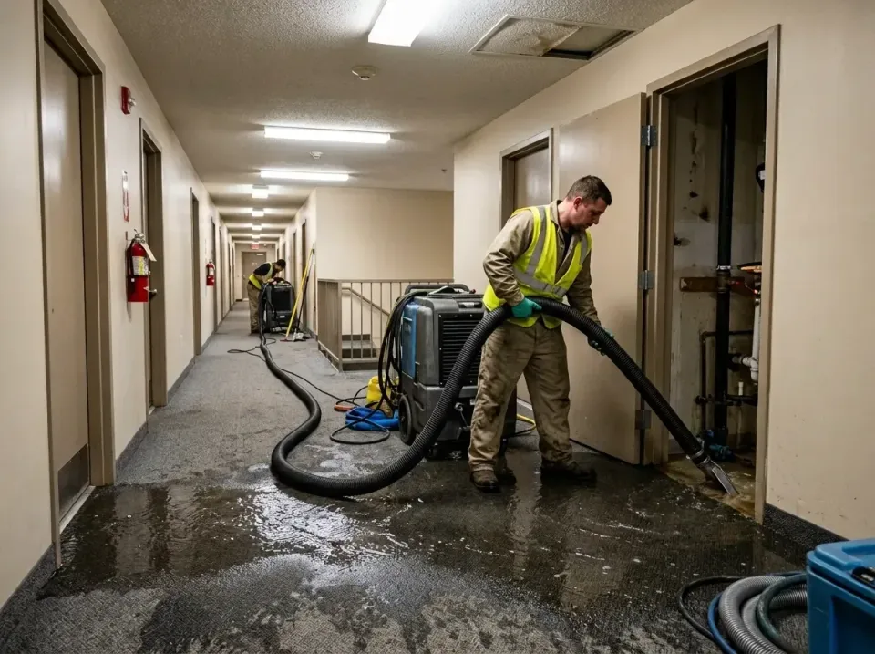 multi-unit-apartment-hallway-f-005 — frequently asked questions, Emergency Burst Pipe Water Extraction & Removal in Ben Avon…